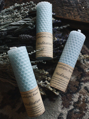 Meditation Spell Candle