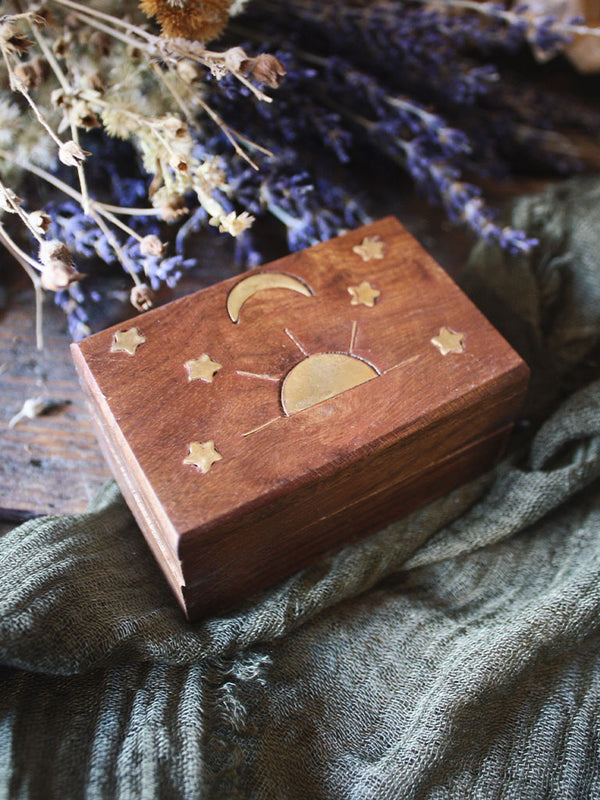 Mini Celestial Wooden Ritual Boxes - Rite of Ritual