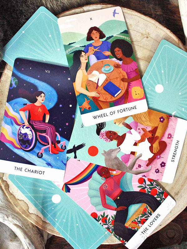 Goddess Tarot Deck - Women's Empowerment Oracle Cards With Divine Feminine Inspiration