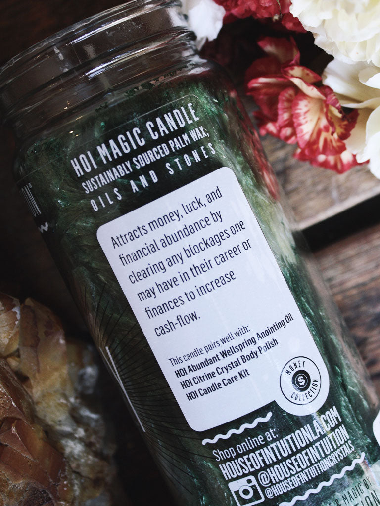 Money Magic Candle House of Intuition Rite of Ritual