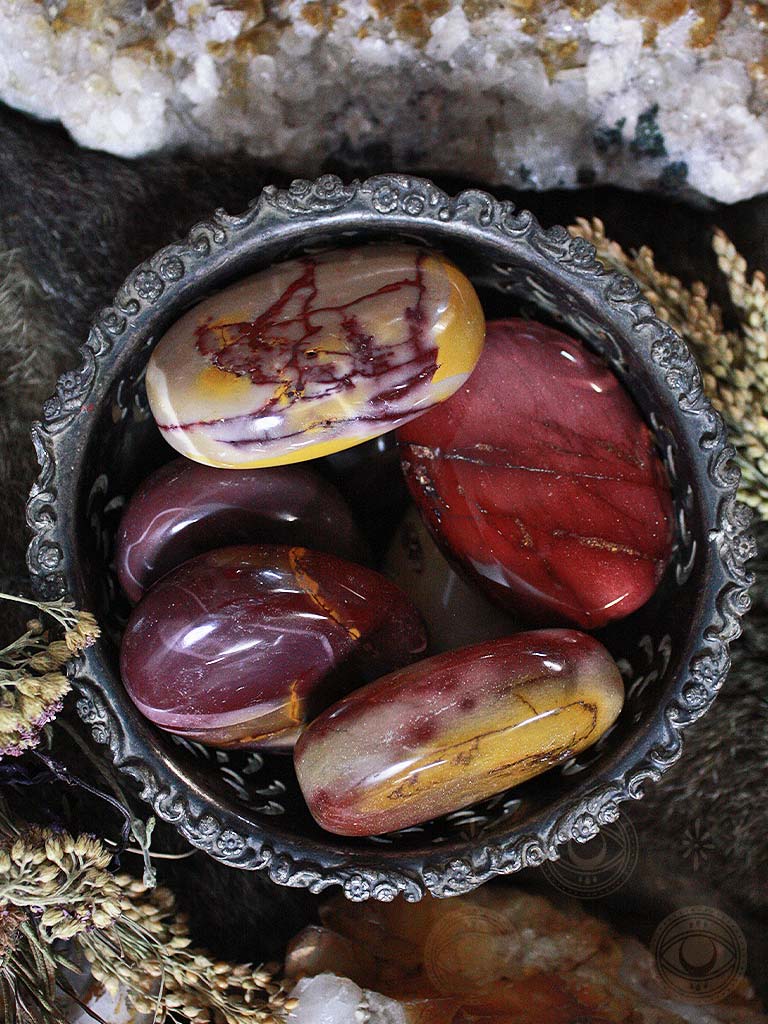 Mookaite Jasper Palm Stones