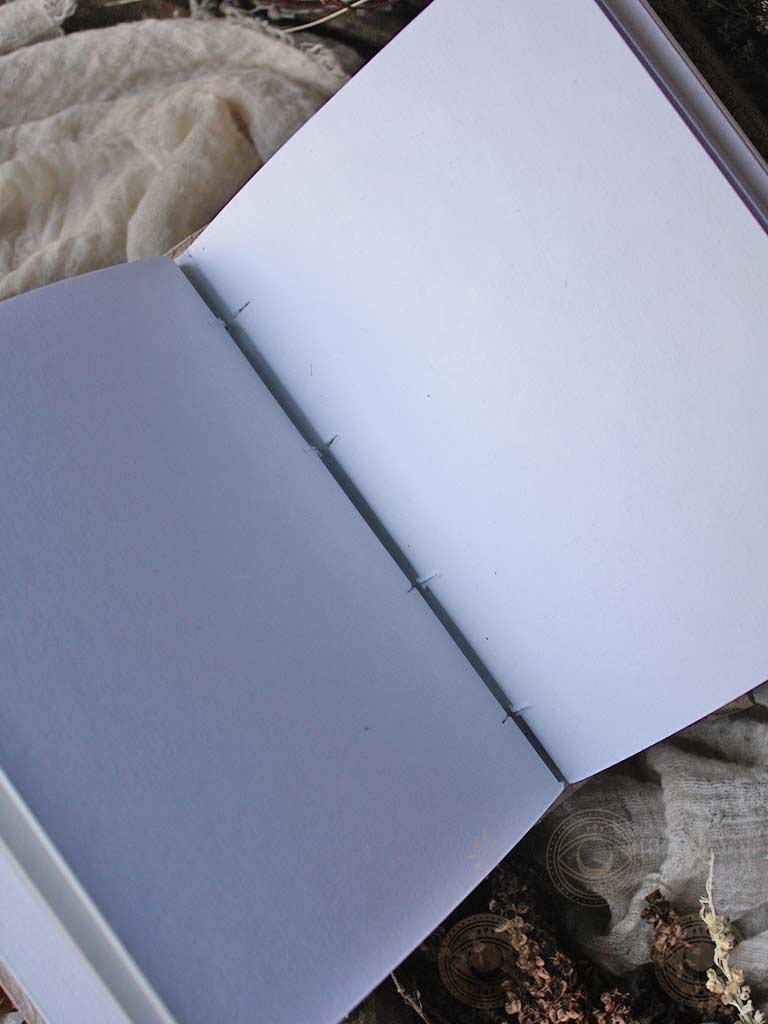 Moon Phase Latch Closure Leather Journal