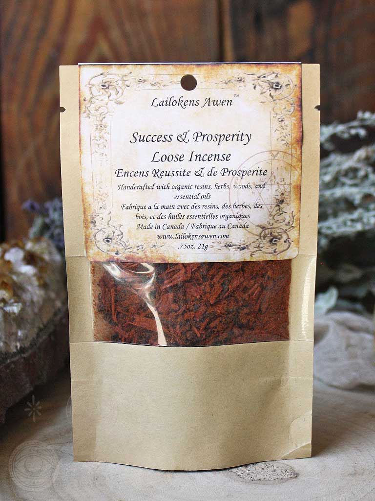 Organic Success and Prosperity Blend Incense