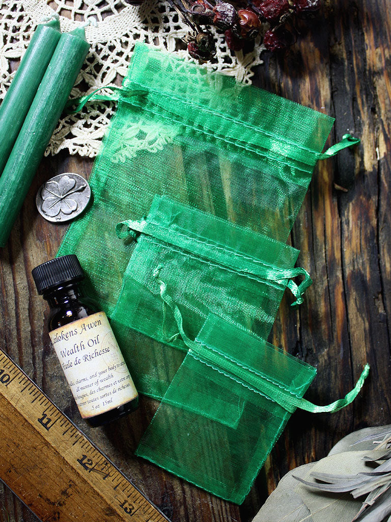 Organza Crystal Bags