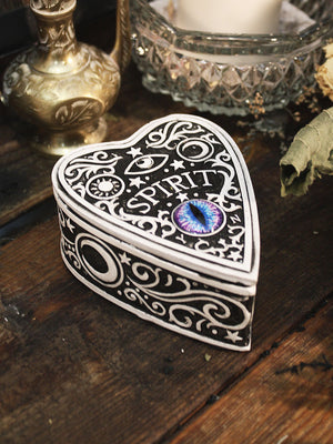 Ouija Heart Keepsake Box