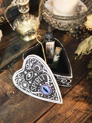 Ouija Heart Keepsake Box