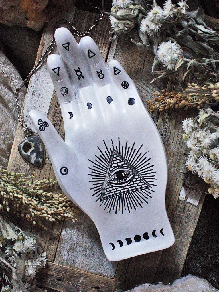 Palmistry Trinket or Altar Dish