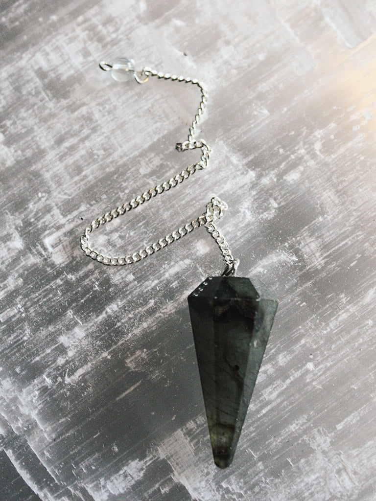 Labradorite Pendulum