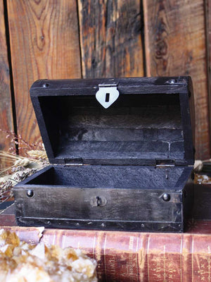 Pentacle Round-Top Ritual Box