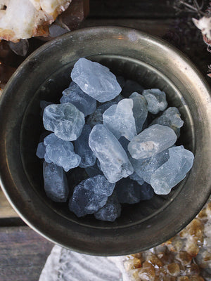 Raw Celestite Pieces