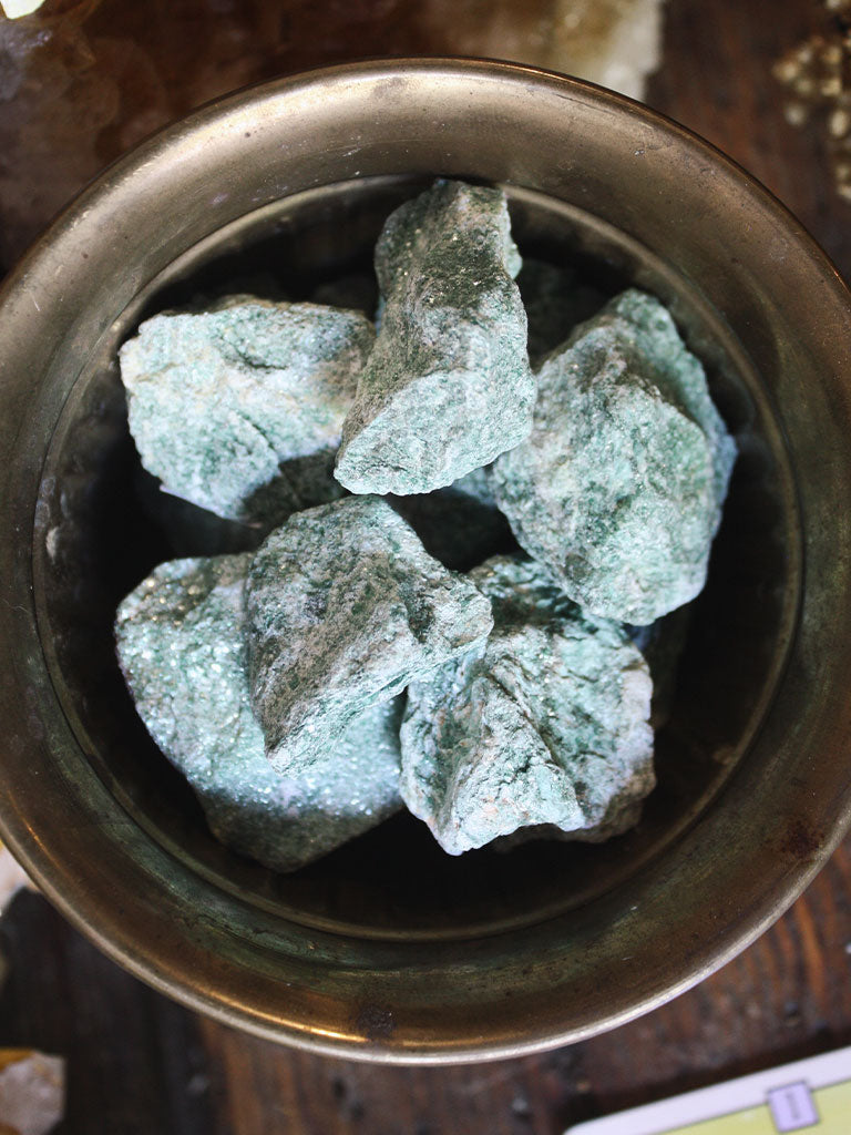 Raw Fuchsite Pieces