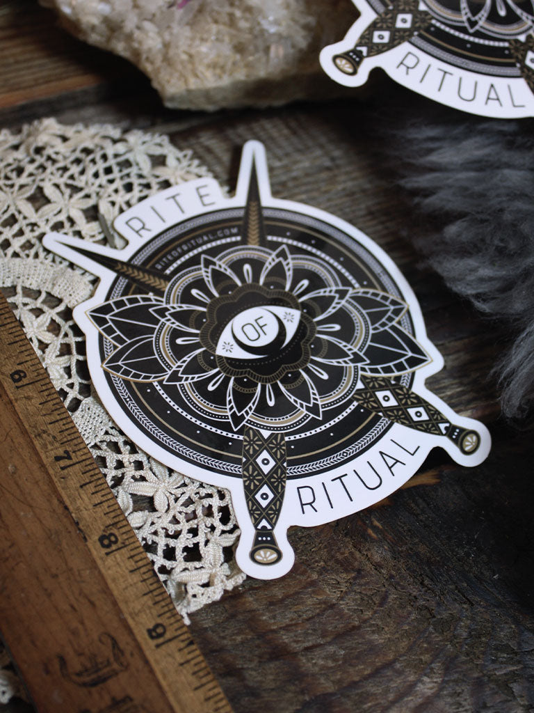 Rite of Ritual Die Cut Stickers