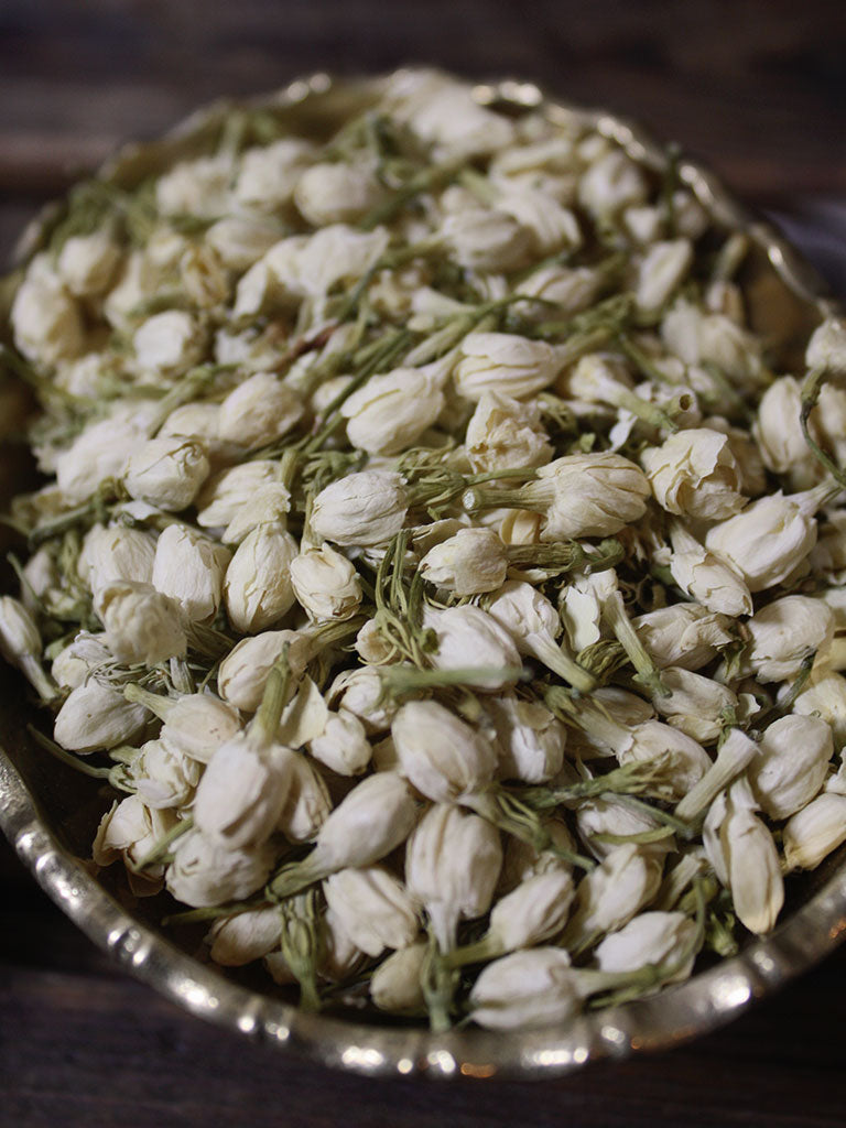 Dried Jasmine Flowers Jasminum Pure Natural Ceylon Herbal Drink Weight Loss