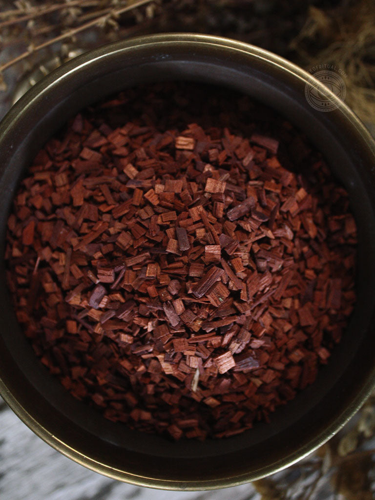 Ritual Herbs - Red Sandalwood Chips