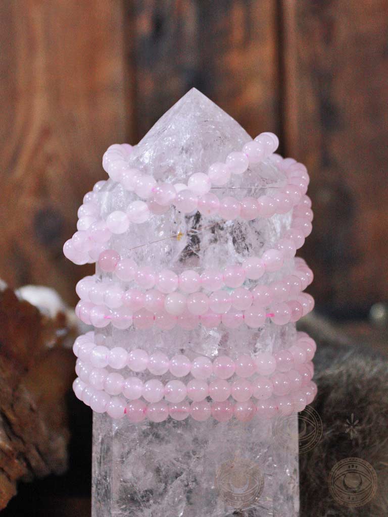 Rose Quartz Crystal Bracelet