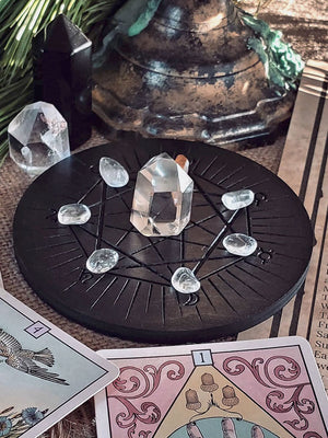 Sacred Septagram Crystal Grids