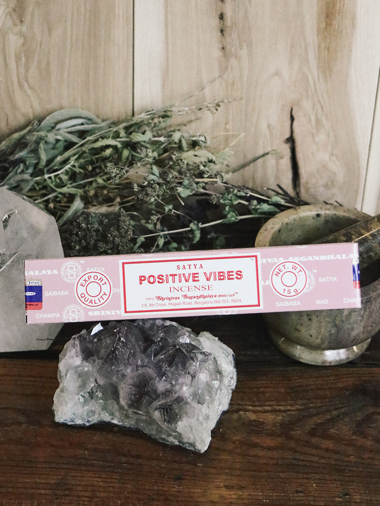 Satya Positive Vibes Incense