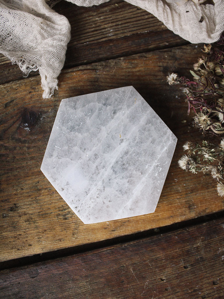 Selenite Charging Plates