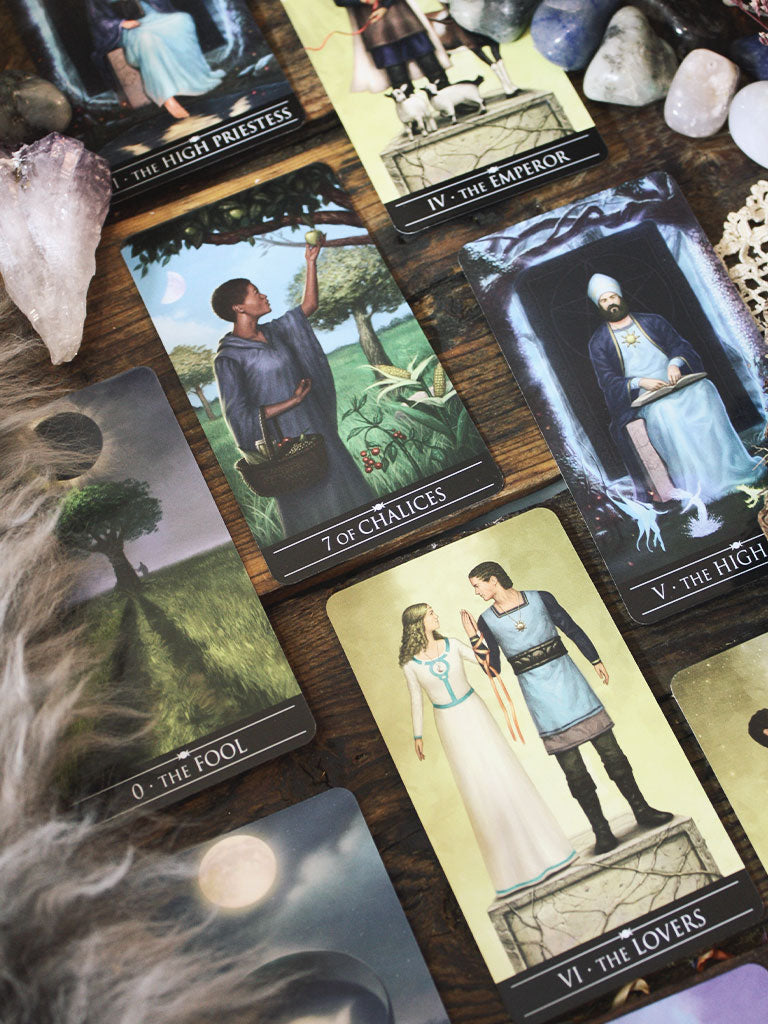 Silver Witchcraft Tarot Kit