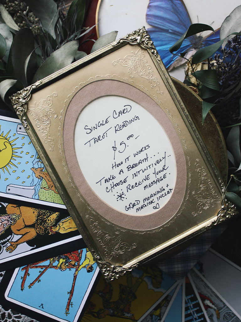 Single Card Tarot Draw