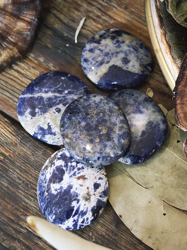 Sodalite Worry Stones