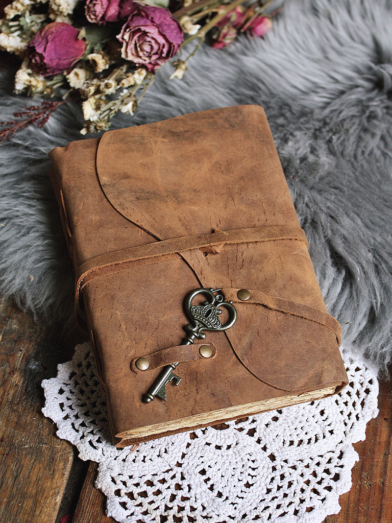 Soft Leather Key Journal