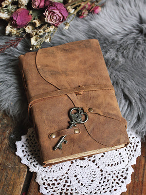 Soft Leather Key Journal