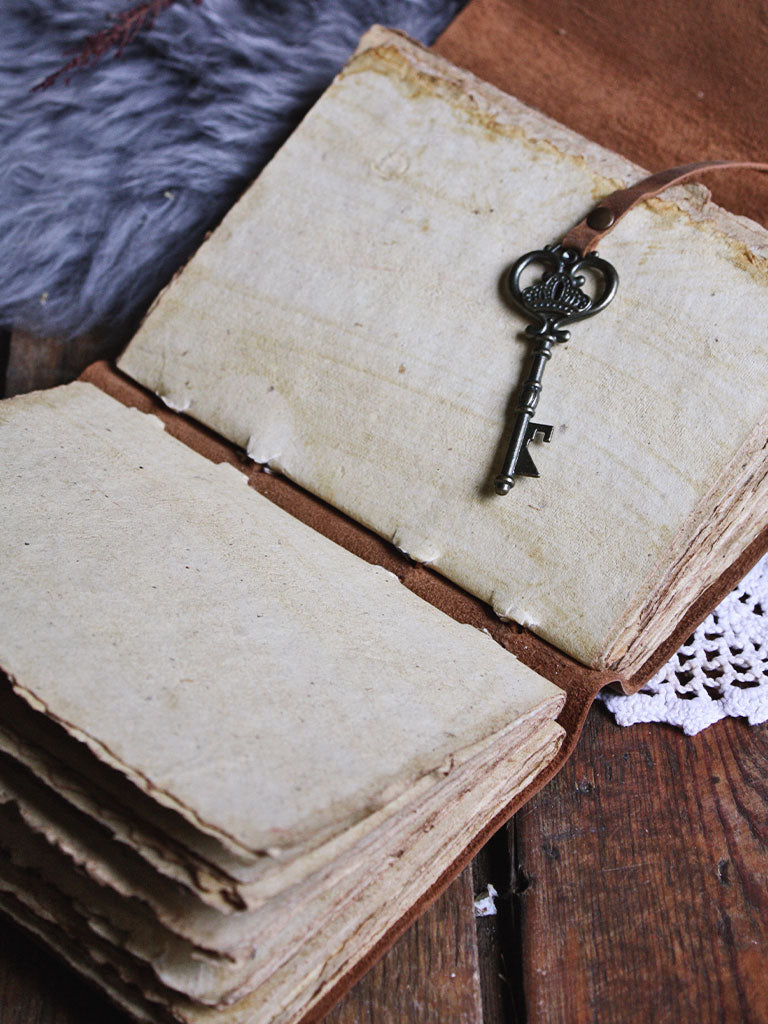 Soft Leather Key Journal