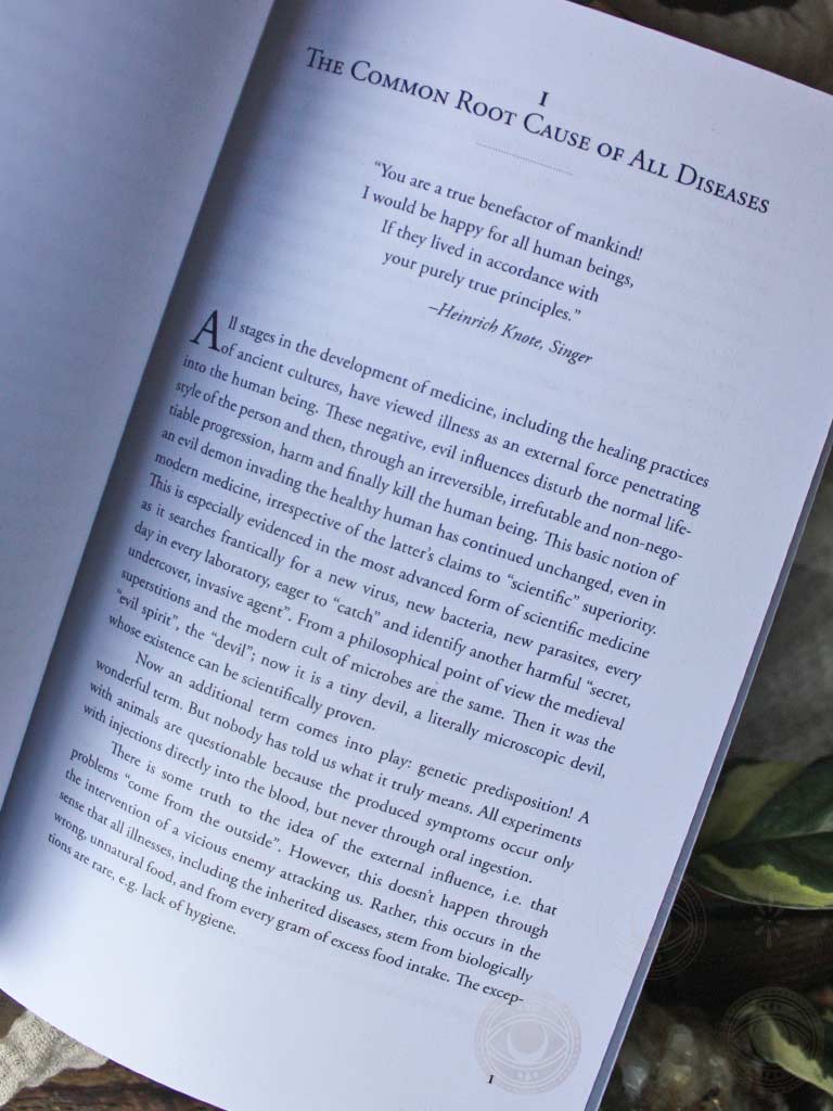 The Cause and Cure of Human Illness