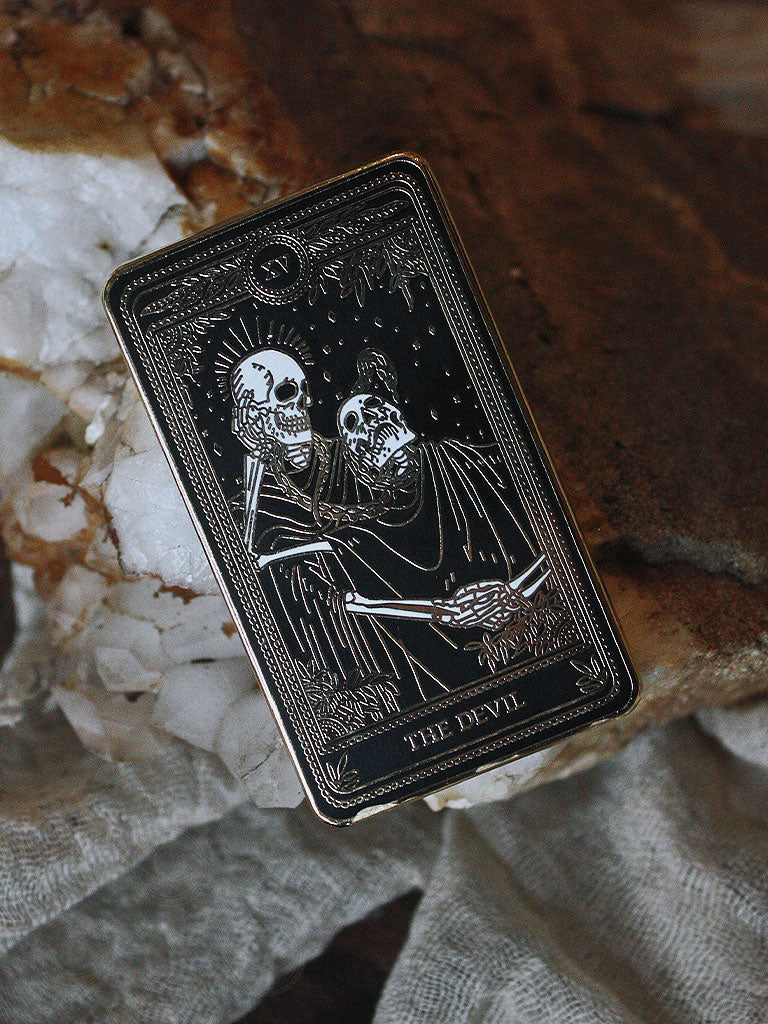 The Devil Hard-Enamel Pin