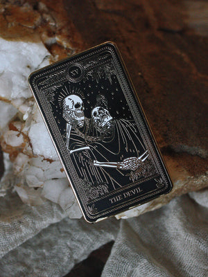 The Devil Hard-Enamel Pin