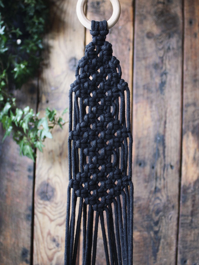 The Green Witch's Macrame Plant Hangers - Style 1