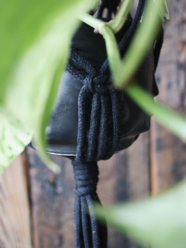 The Green Witch's Macrame Plant Hangers - Style 1