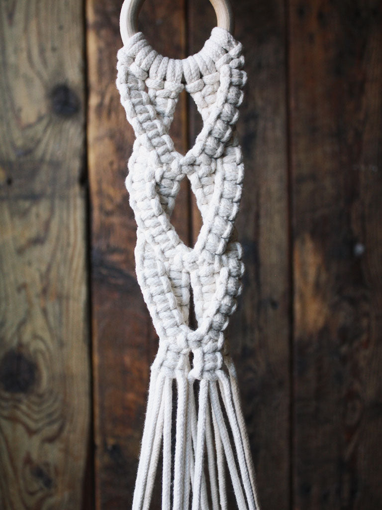 The Green Witch's Macrame Plant Hangers - Style 12