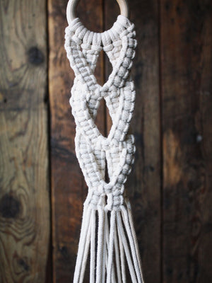 The Green Witch's Macrame Plant Hangers - Style 12