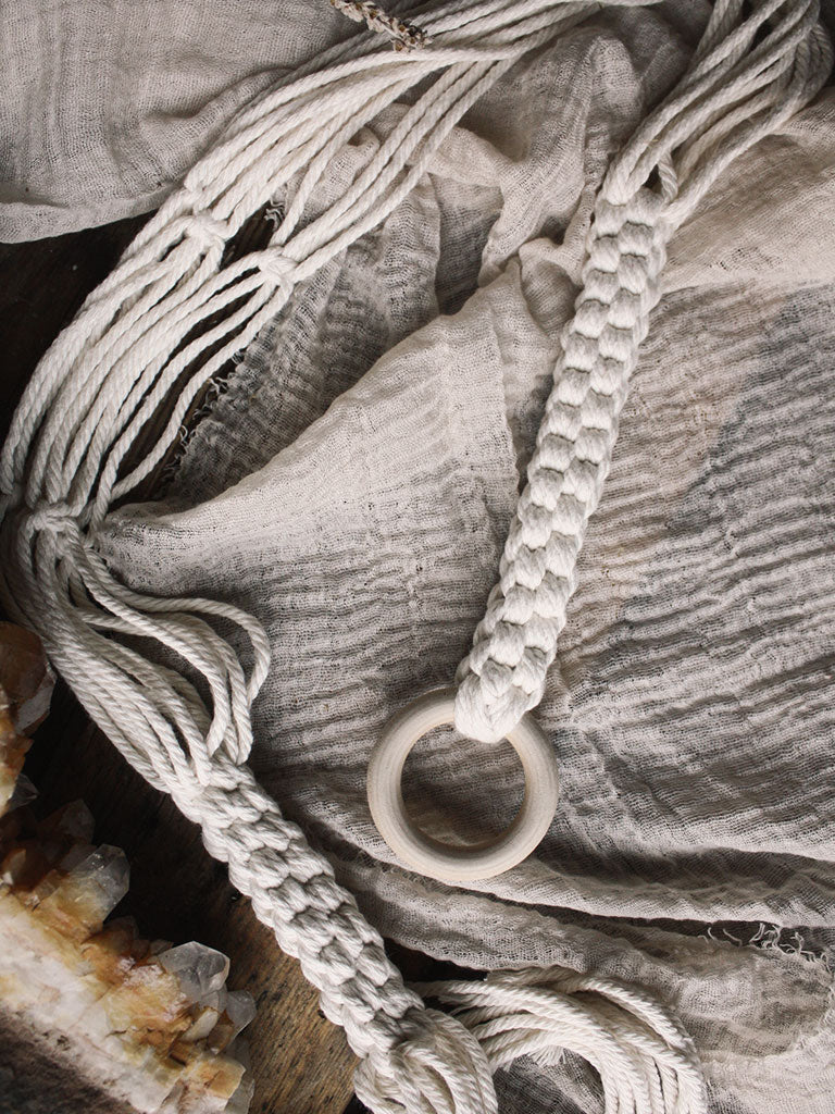 The Green Witch's Macrame Plant Hangers - Style 15