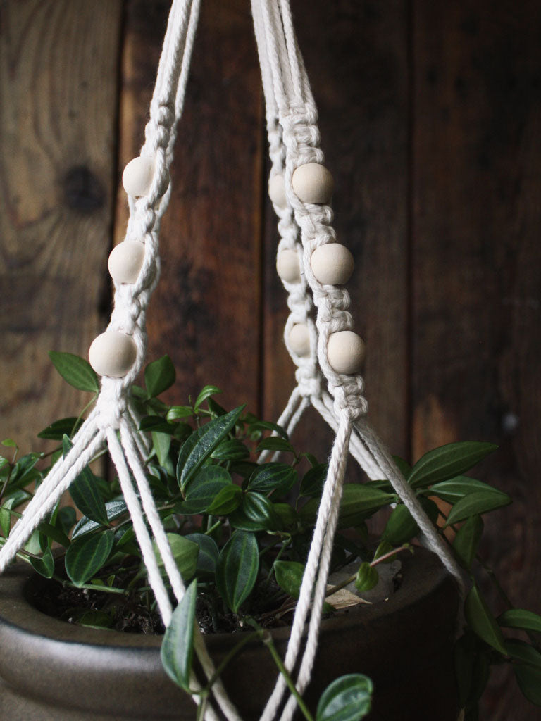 The Green Witch's Macrame Plant Hangers - Style 18