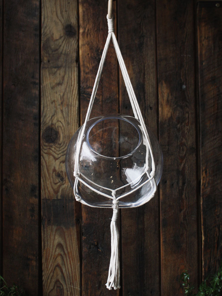 The Green Witch's Macrame Plant Hangers - Style 20