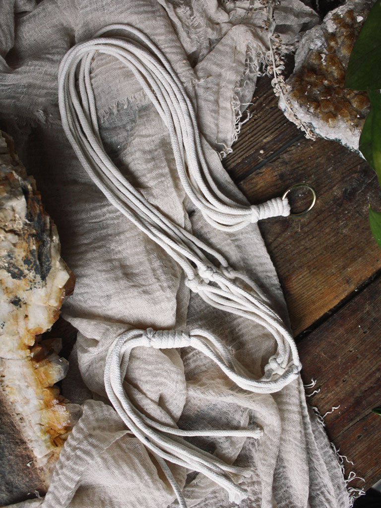 The Green Witch's Macrame Plant Hangers - Style 21