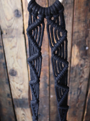 The Green Witch's Macrame Plant Hangers - Style 3