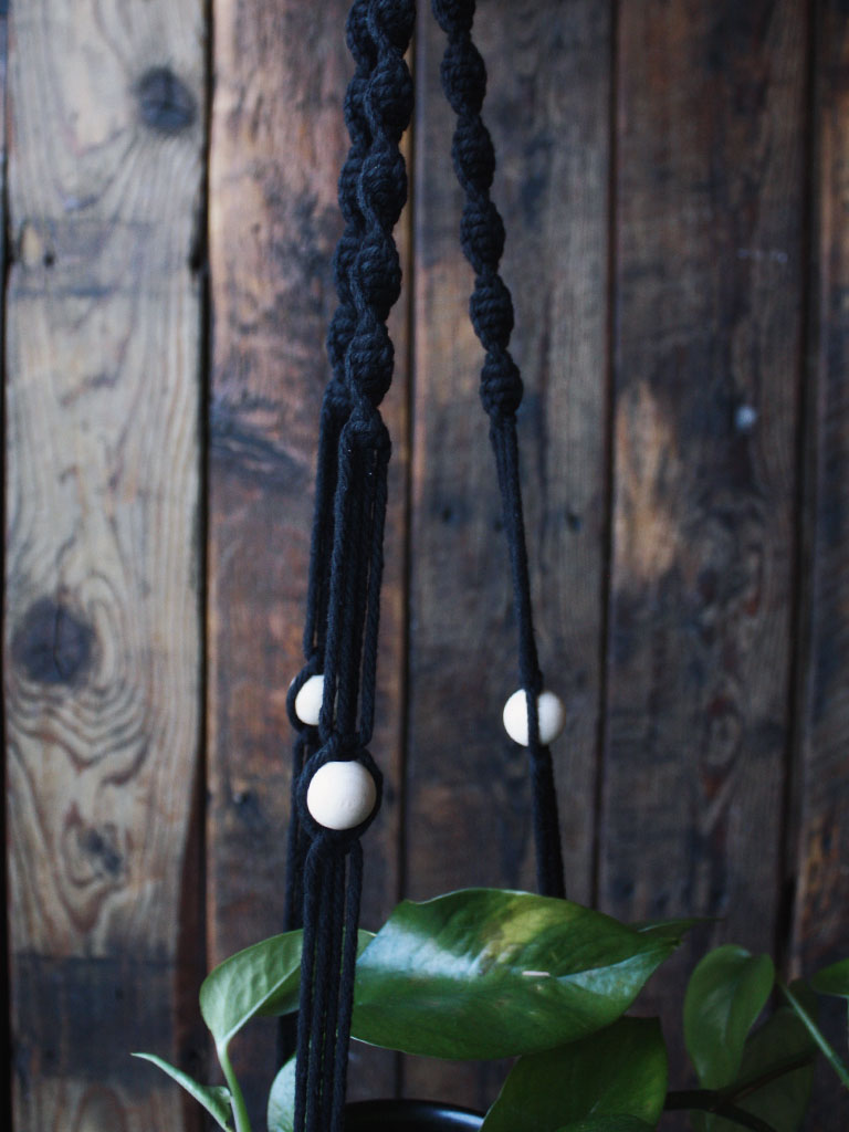 The Green Witch's Macrame Plant Hangers - Style 4