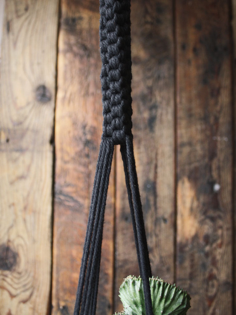 The Green Witch's Macrame Plant Hangers - Style 5