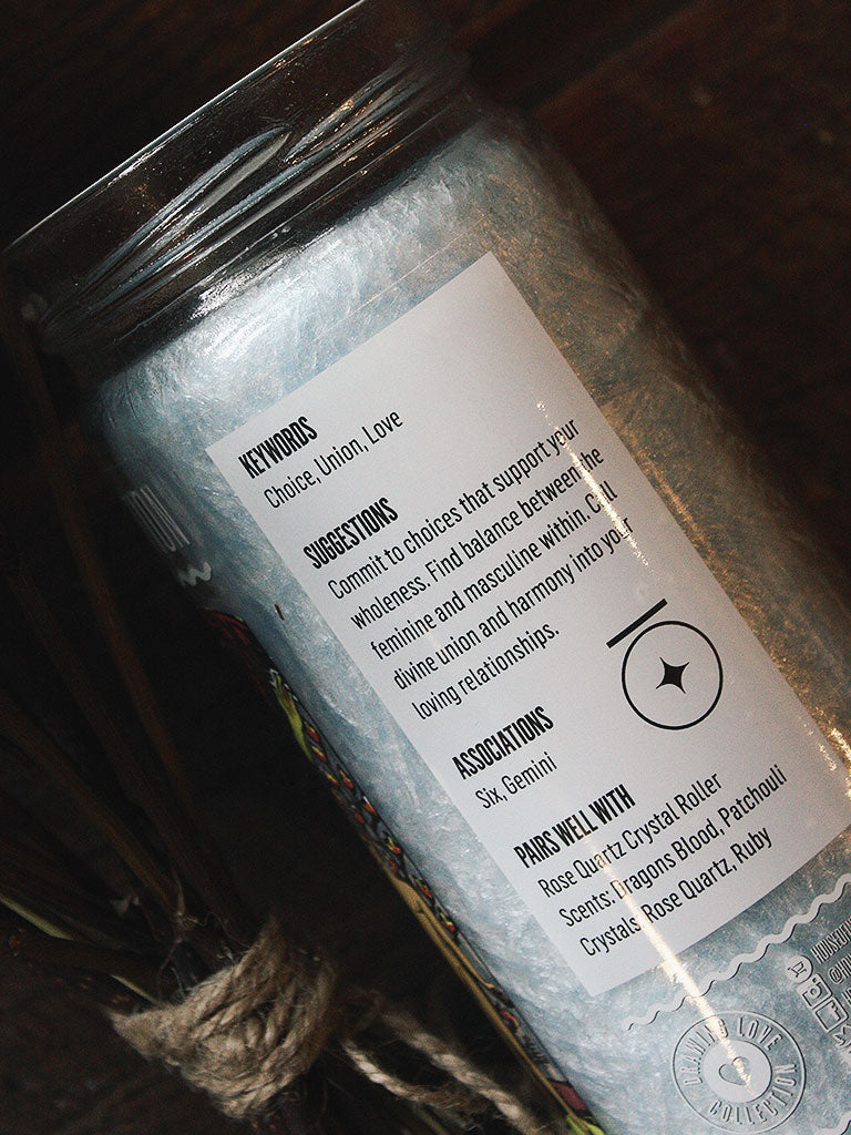 The Lovers Major Arcana Magic Candle - House of Intuition