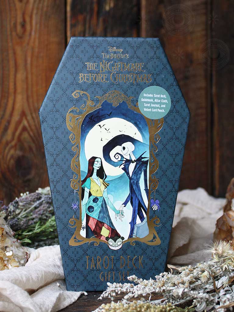 The Nightmare Before Christmas Tarot Deck Coffin Box Set