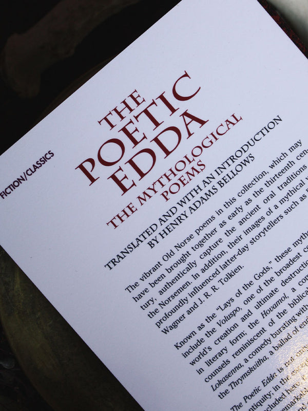 The Poetic Edda - The Mythological Poems - Rite of Ritual