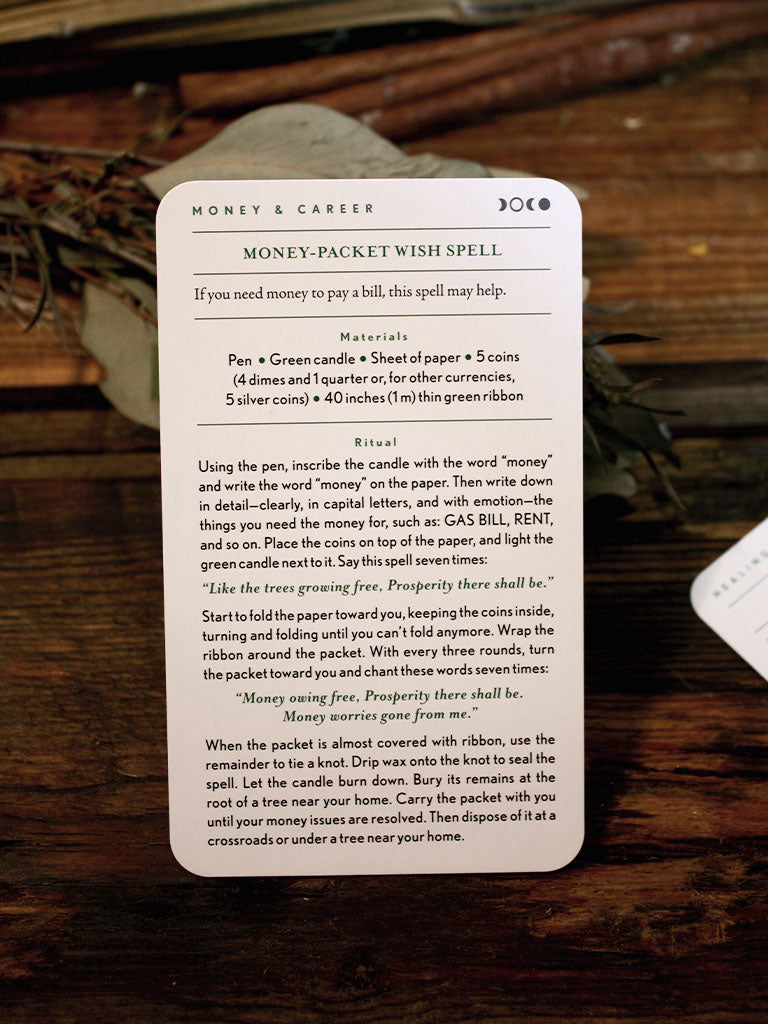 The Wiccapedia Spell Deck
