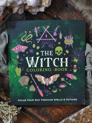 The Witch Colouring Book - Colour Your Way Through Spells and Potions