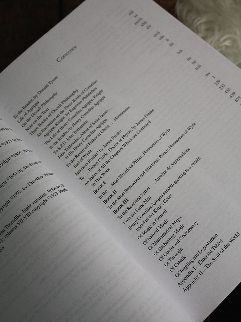 Three Books of Occult Philosophy