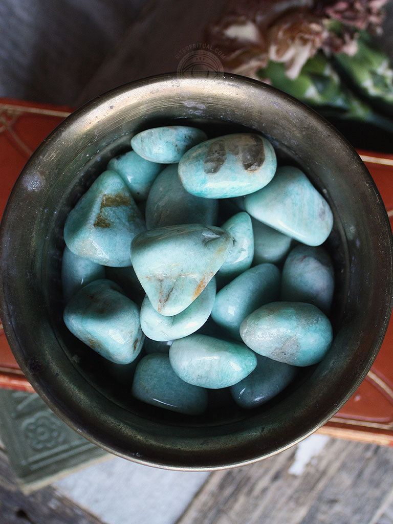 Tumbled Amazonite