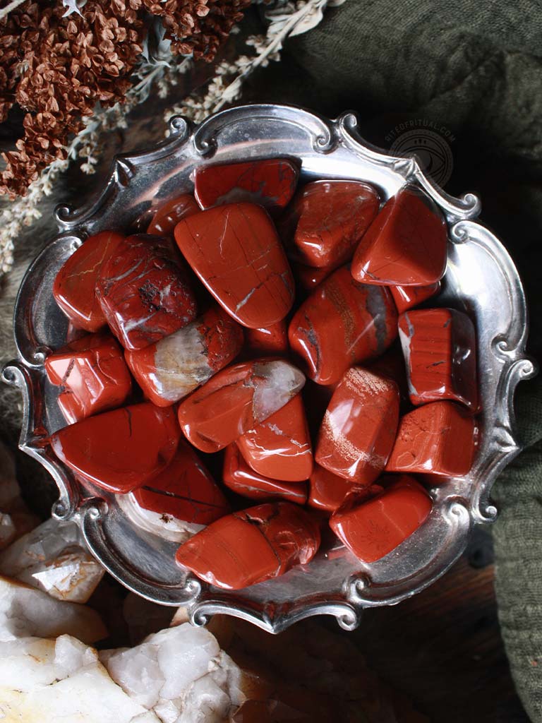 Tumbled Brecciated Jasper